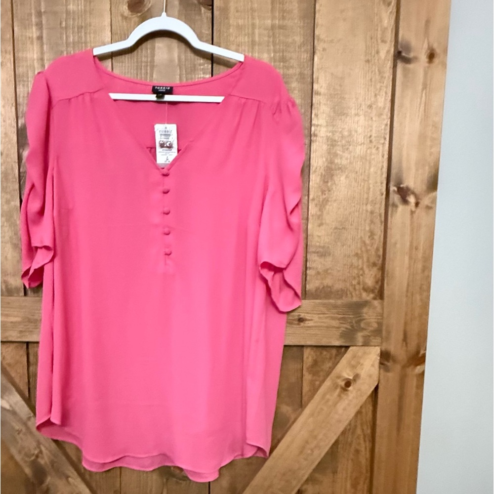 Torrid Harper 3/4 sleeve Blouse size 3X
